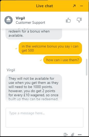 jackpot village chat support